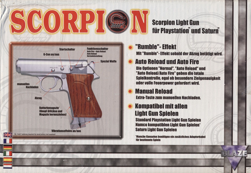 Blaze Scorpion Light Gun