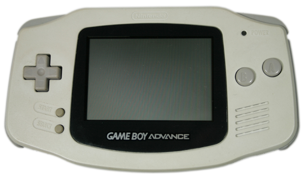 Nintendo Game Boy Advance in Weiß