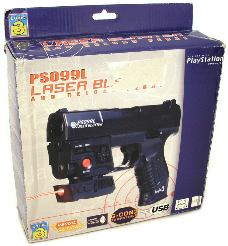 Logic 3 PS099D/L Laser Blaster OVP