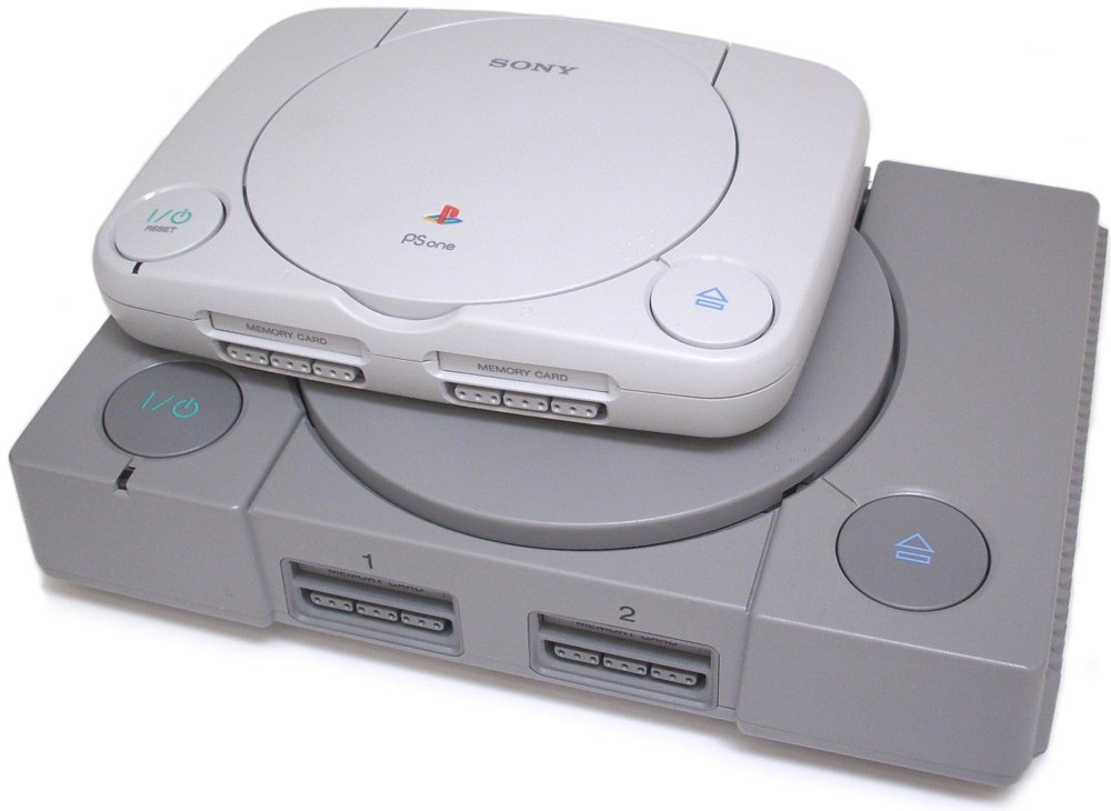 Größenvergleich PlayStation / PSone