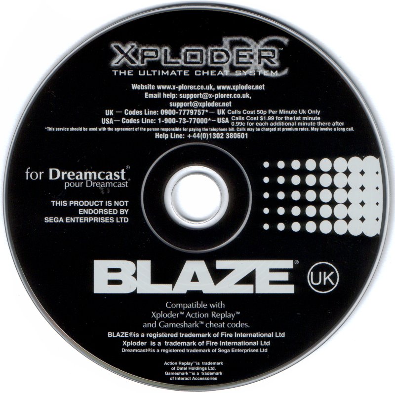 Blaze Xploder CD