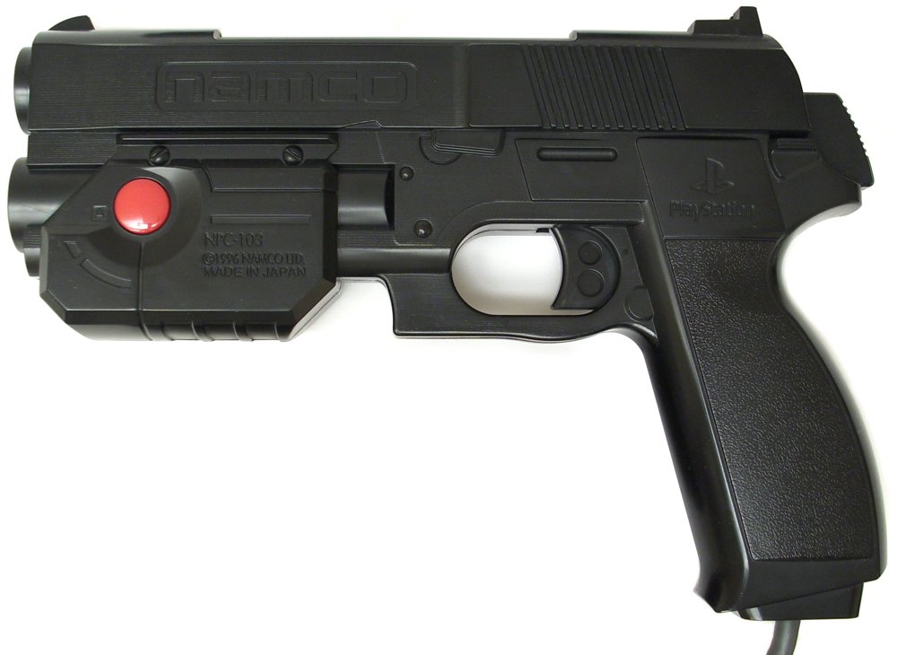 Namco Guncon (schwarzes Modell - Japan)