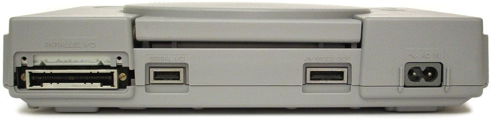 PlayStation Konsole Modell SCPH-5XXX Rückansicht