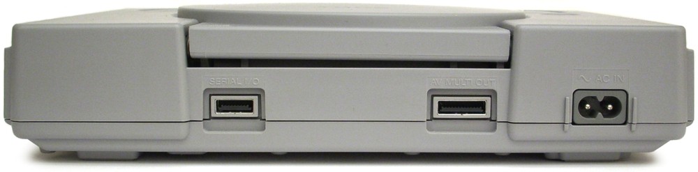 PlayStation Konsole Modell SCPH-9XXX Rückansicht