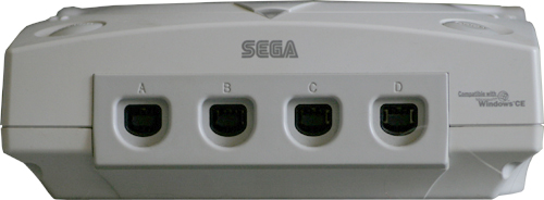 SEGA Dreamcast Frontansicht