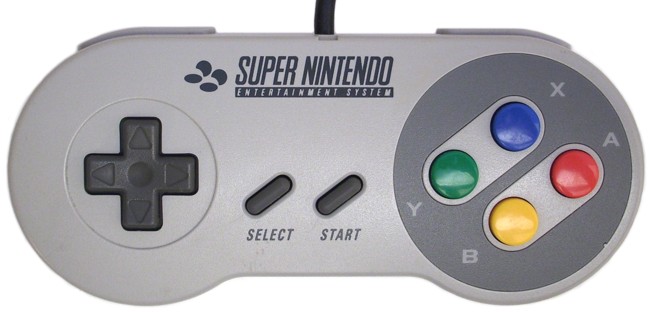 Super Nintendo Entertainment System Gamepad