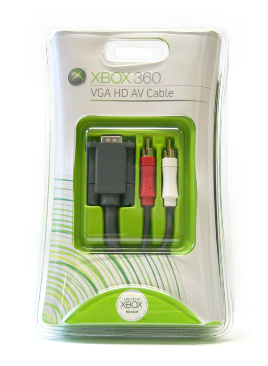Xbox 360 VGA HD AV Cable